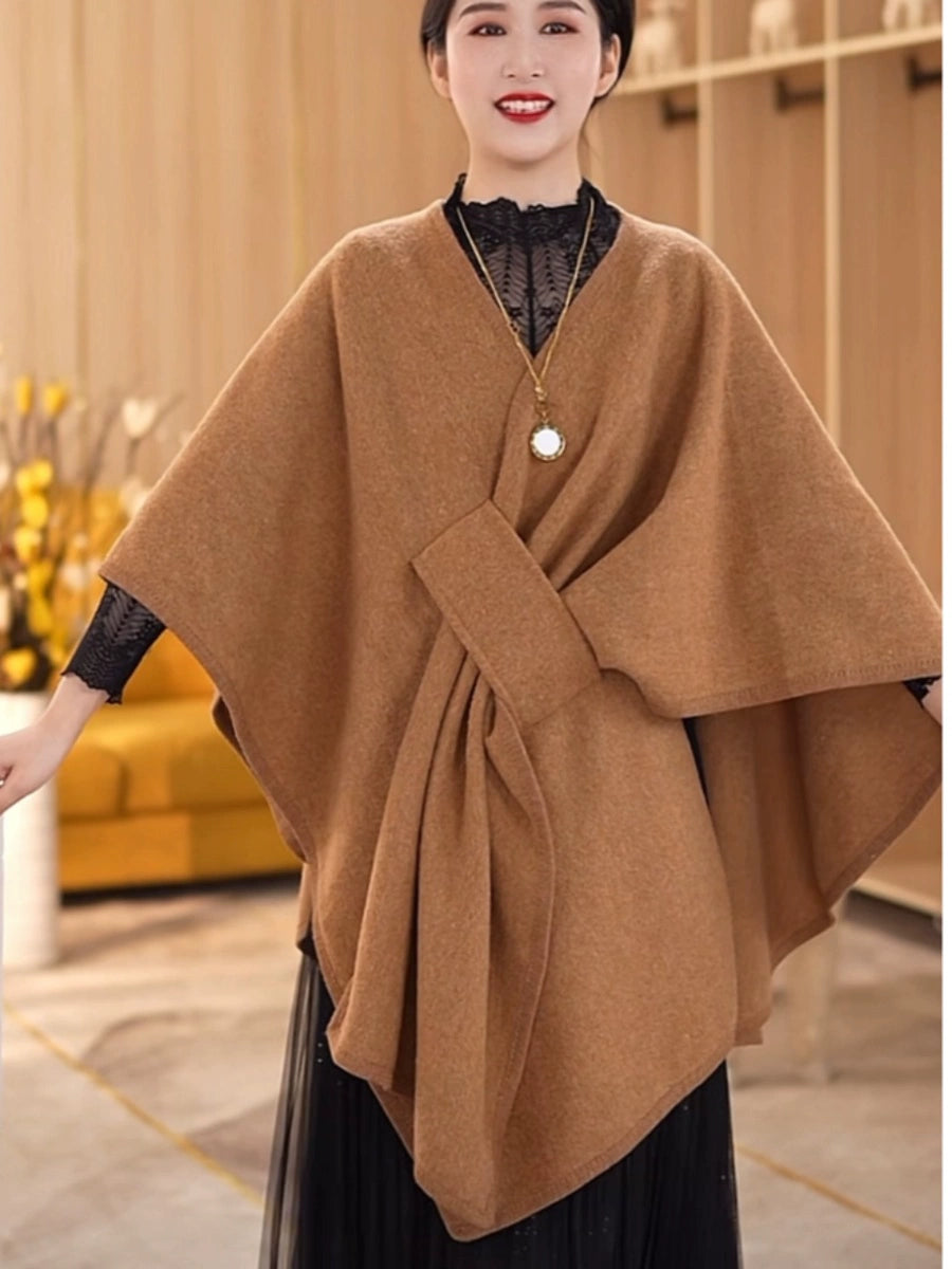 Cardigan Loose Shawl Plus Size