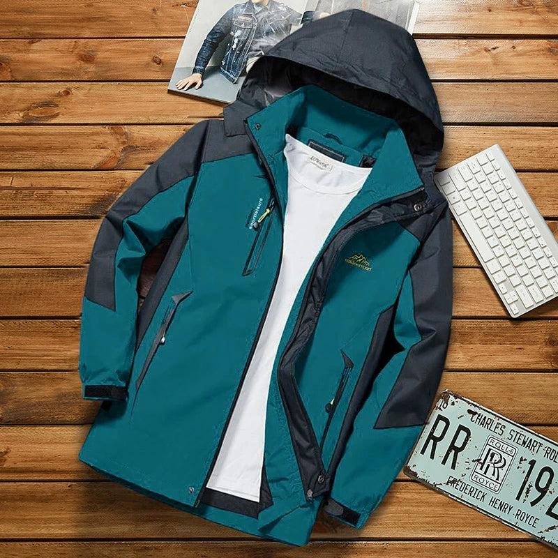 Men's Thin Outdoor Waterproof All Year Round Shell Jacket