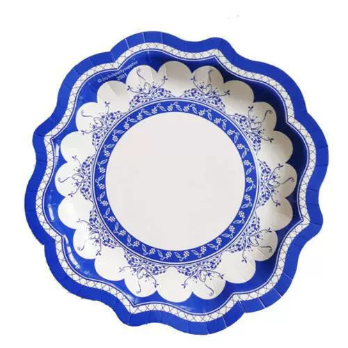 Chinese Style Dessert Tea Time Party Tea Break Paper Plates