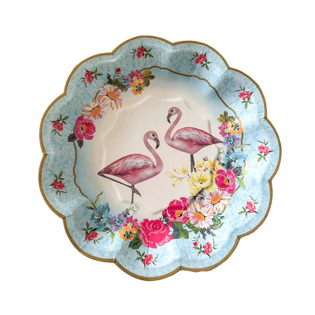 Chinese Style Dessert Tea Time Party Tea Break Paper Plates