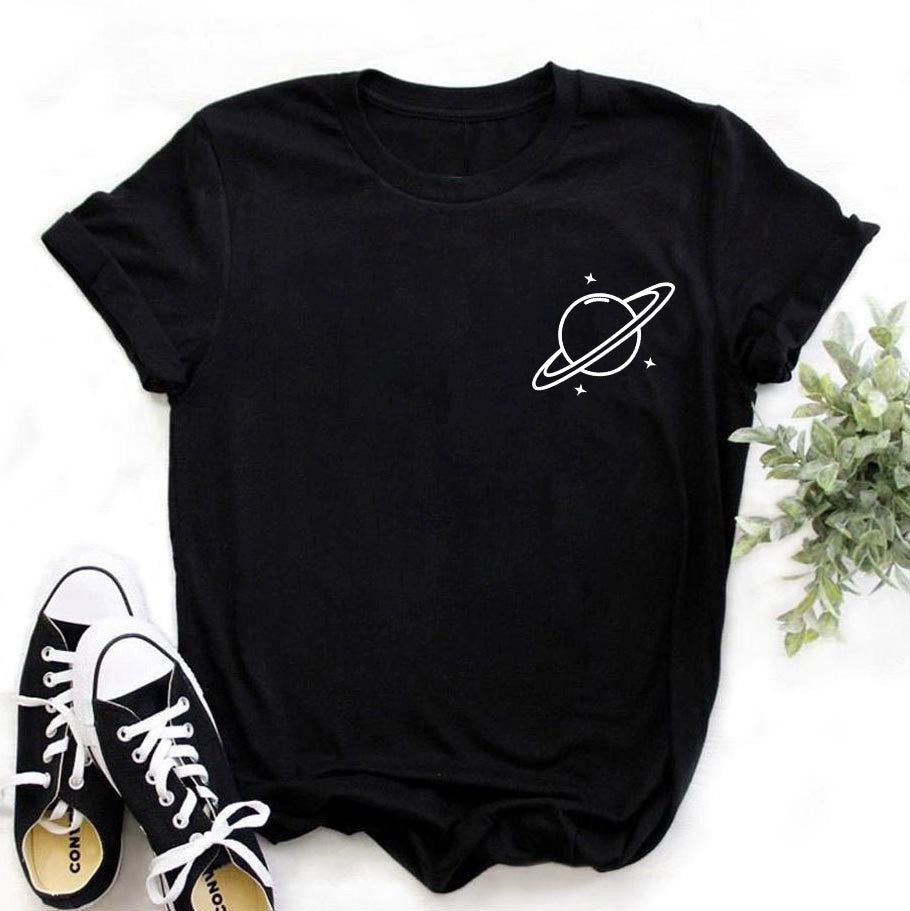 Short Sleeve T-Shirts Round Neck Cartoon Printing Comfortable