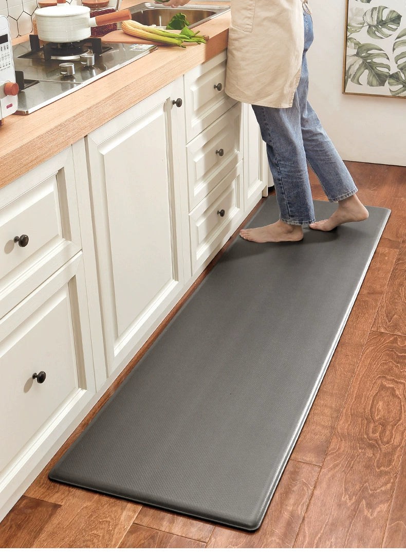 Kitchen Thickened Floor Mat Oil-Proof Waterproof and Stain-Resistant