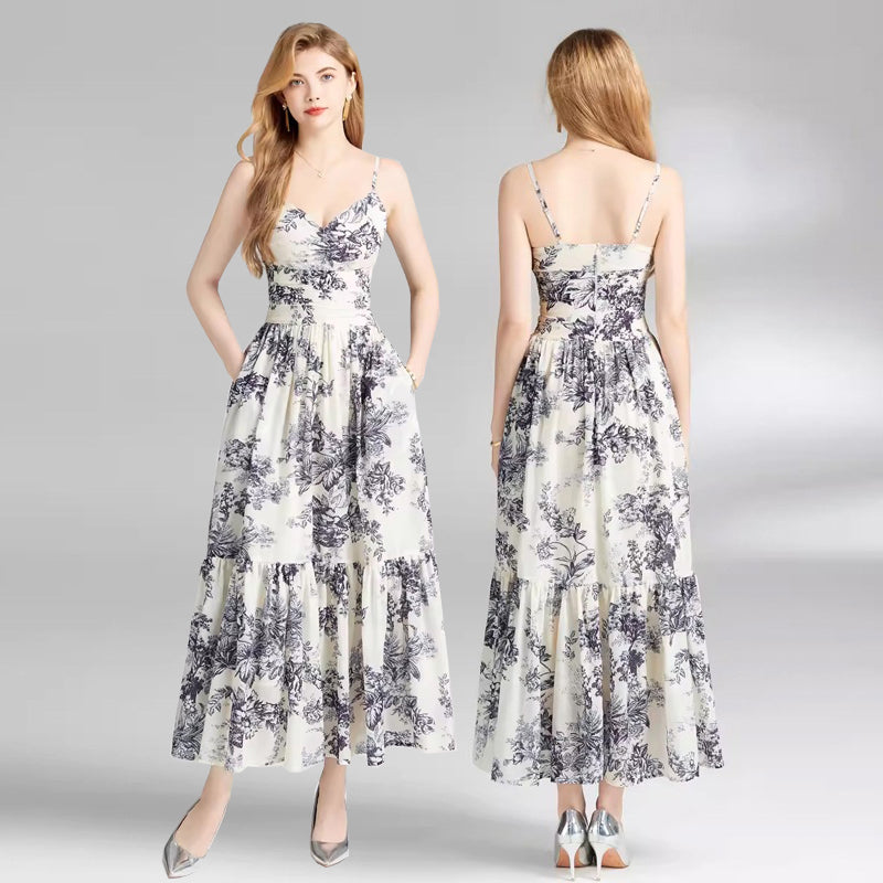 Summer Celebrity Short Sleeve Dress