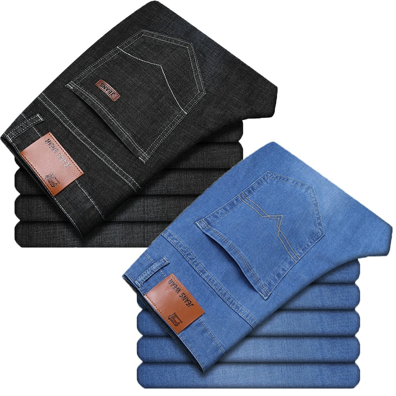 Trendy Summer Men Casual Slim Jeans