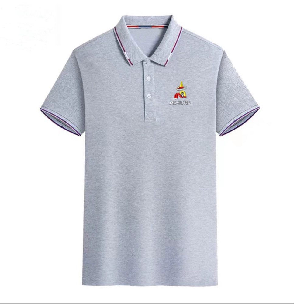 Men/Women Shirt Short-Sleeved and Long-Sleeved Casual Polo T-shirts