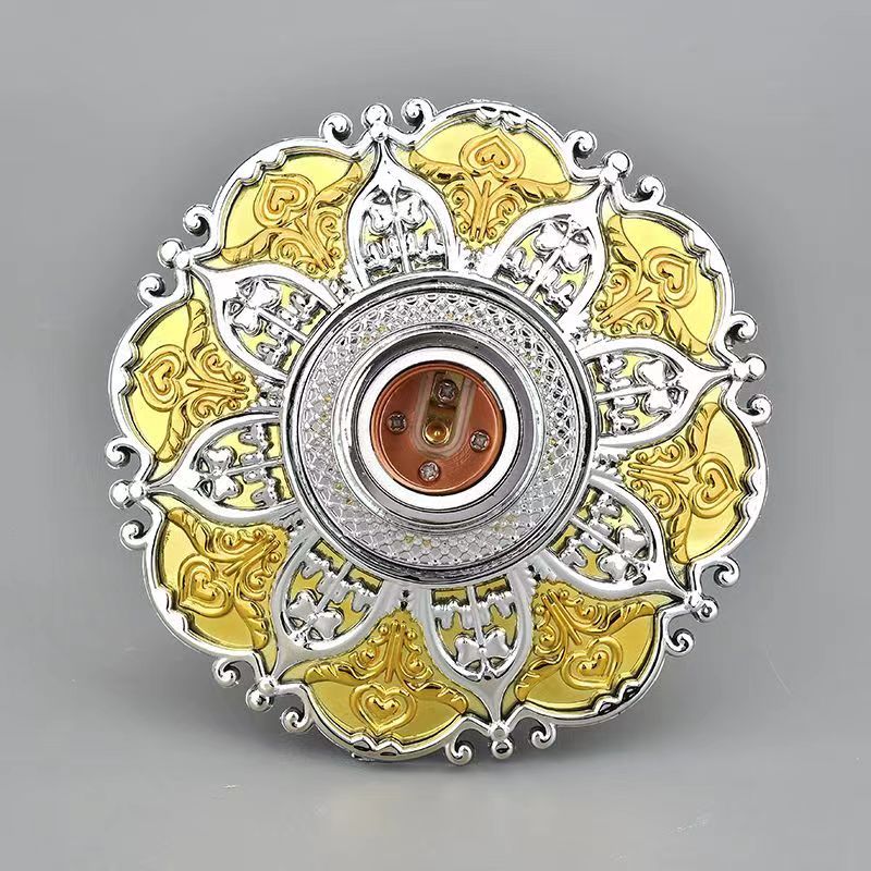 Led Palace Style European Enamel Screw Lamp Holder