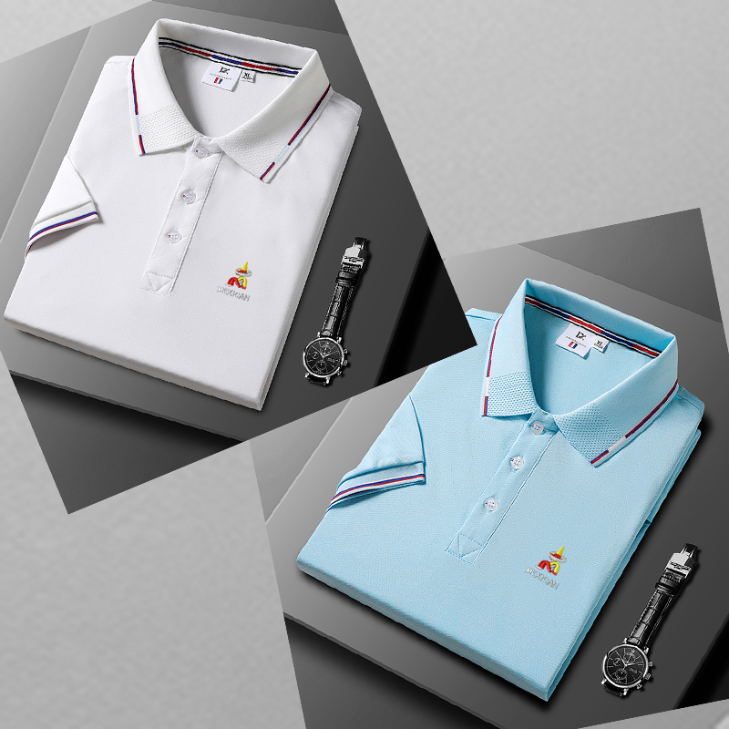 Men/Women Shirt Short-Sleeved and Long-Sleeved Casual Polo T-shirts