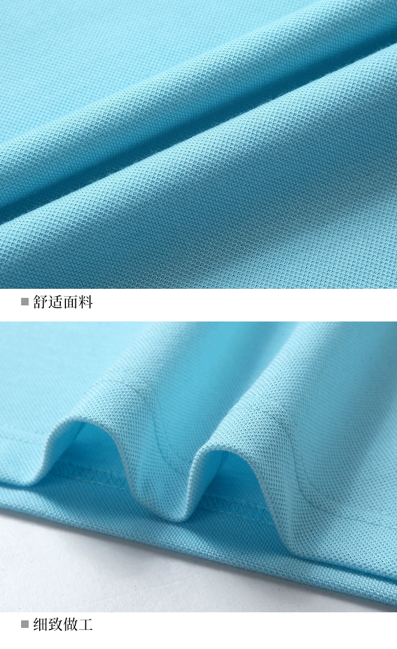 Polo Summer Pure Cotton Short Sleeve T-Shirts