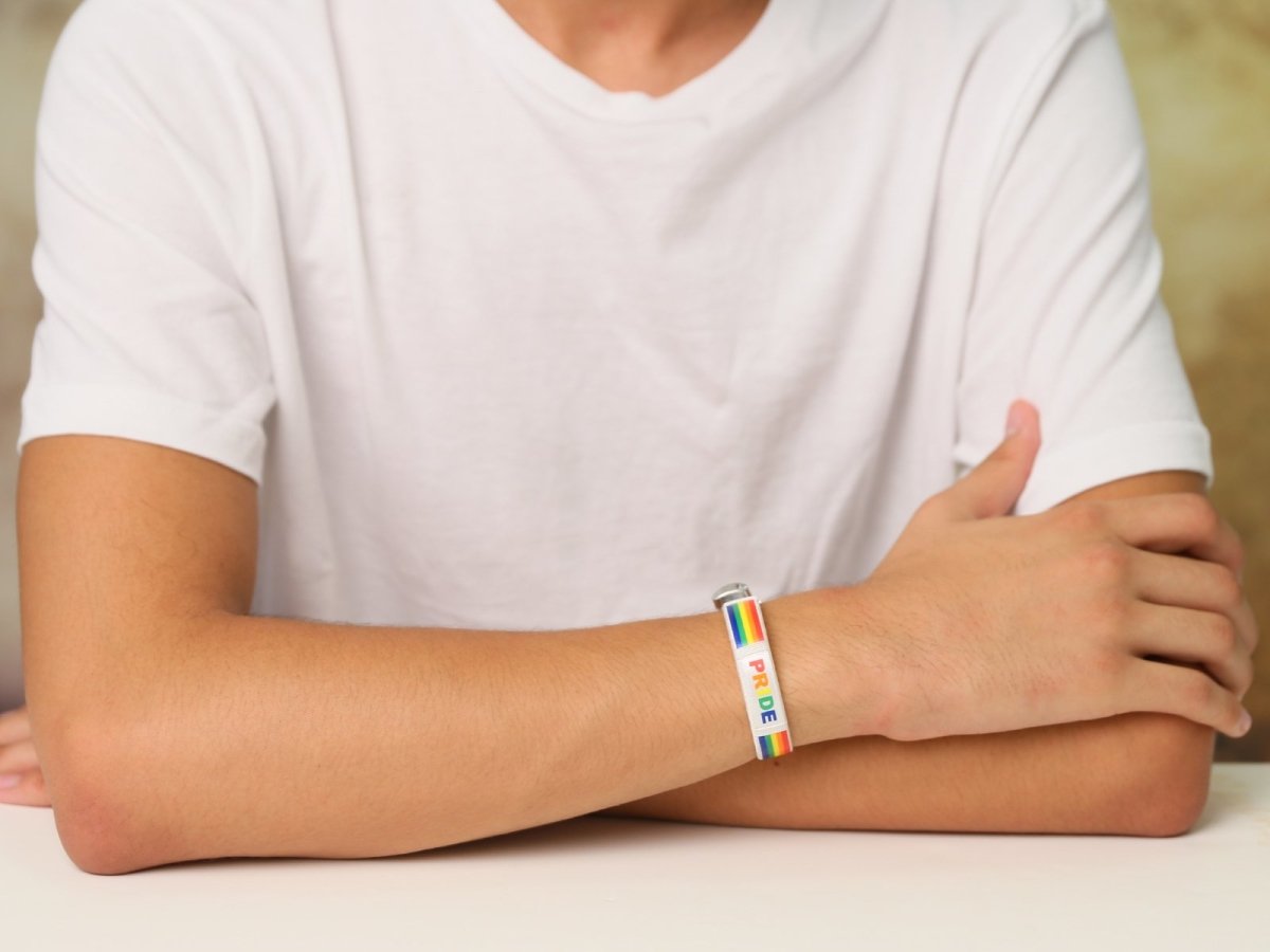 PRIDE Rainbow Bangle Bracelets