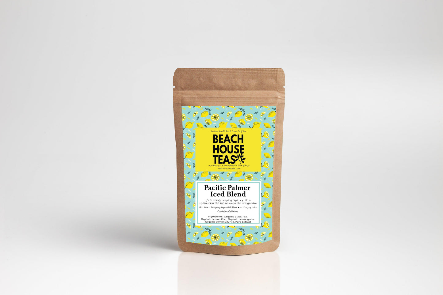 Pacific Palmer Iced Blend Lemongrass Herbal Tea