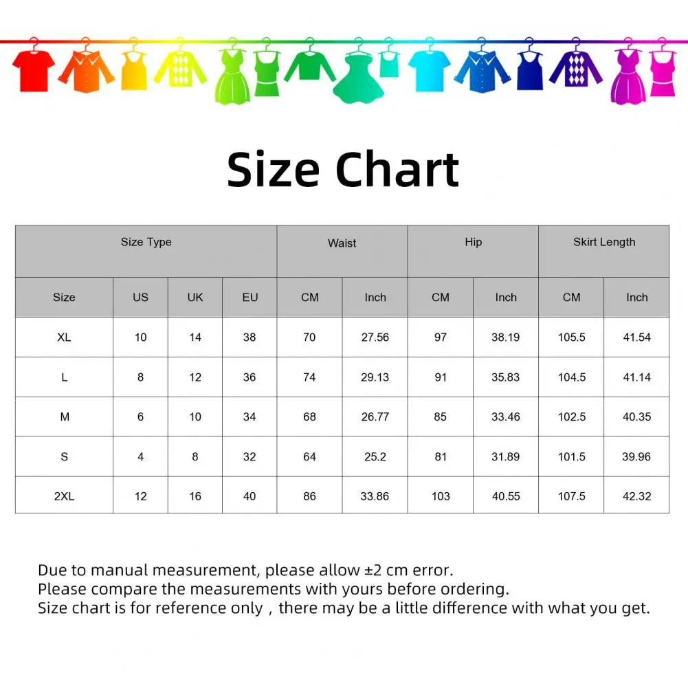 Women's Maxi Skirt Solid Color High Waist