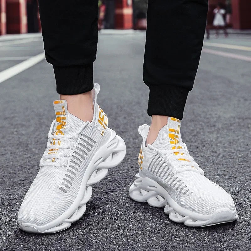 Men's Comfortable Shoes Sneakers Breathable Sport Running Shoes Size 36-46