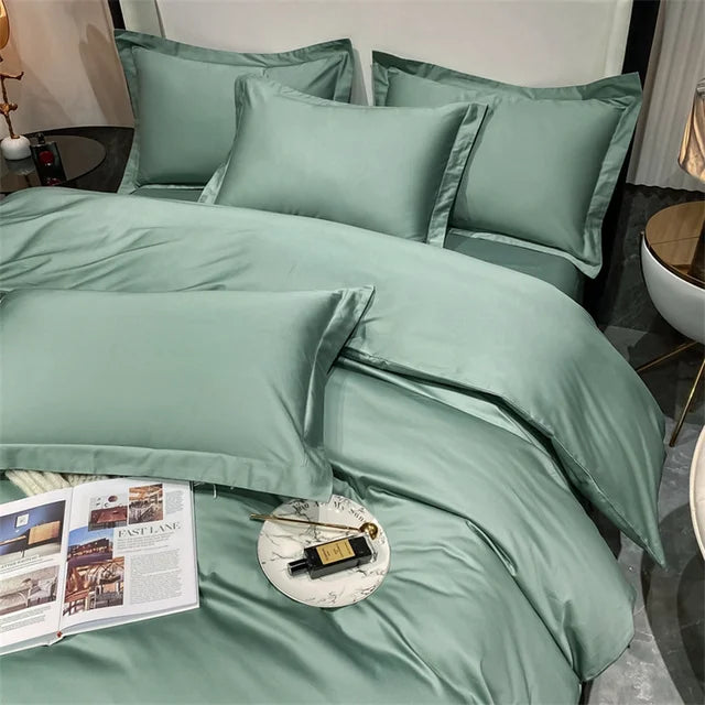 100% Egyptian Cotton 3pcs Luxury Duvet Bedding Set