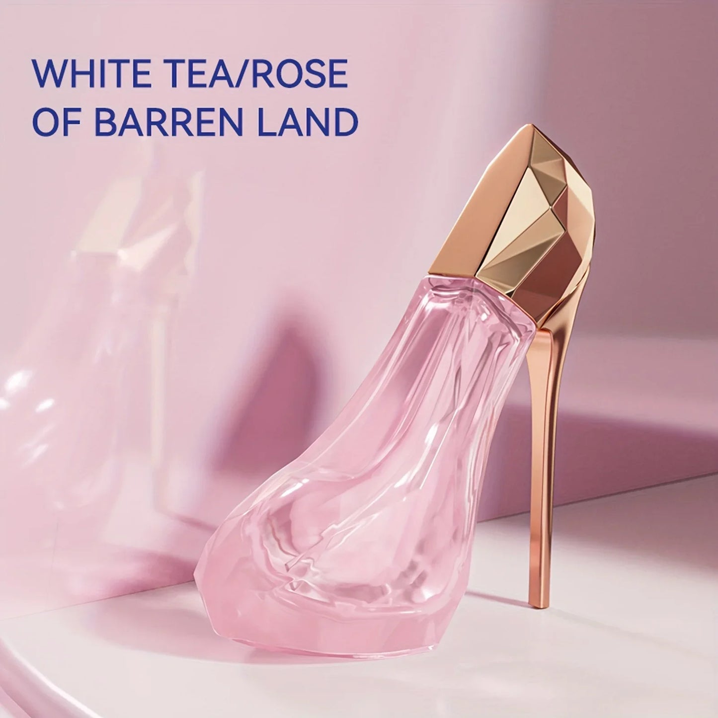 High Heel Women Styling Perfume Spray Pink Natural Fragrance 30ML