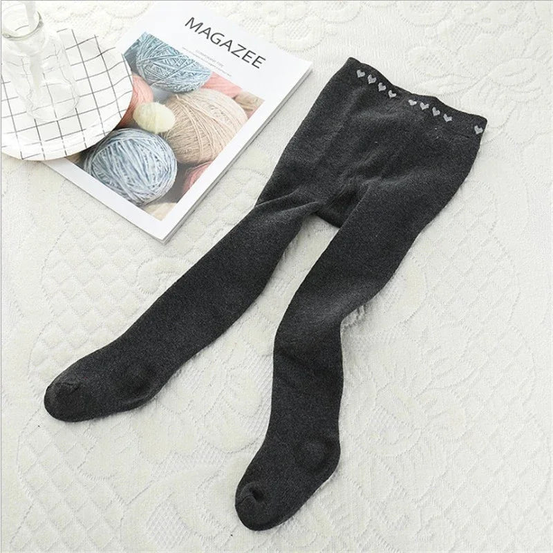 Soft Cotton Baby Girl Tights Thicken Children Pantyhose