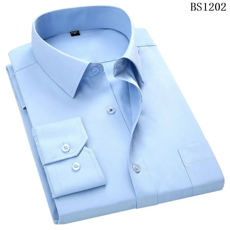 Men's Classic Long Sleeve Dress Shirt