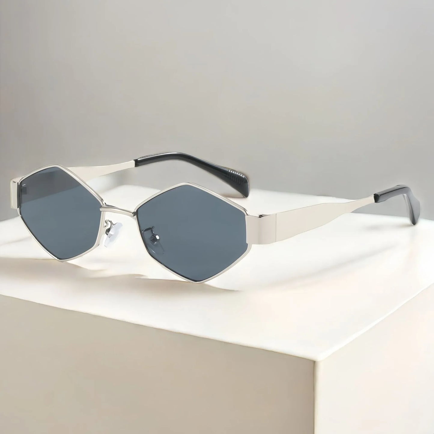 Fashion Hexagon Sunglasses Women Luxury Brand Design Unique Polygon Sun Glasses