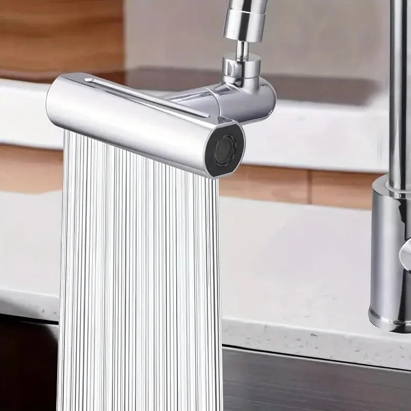 360° Rotate Kitchen Anti Splash Faucet Head Cold and Hot