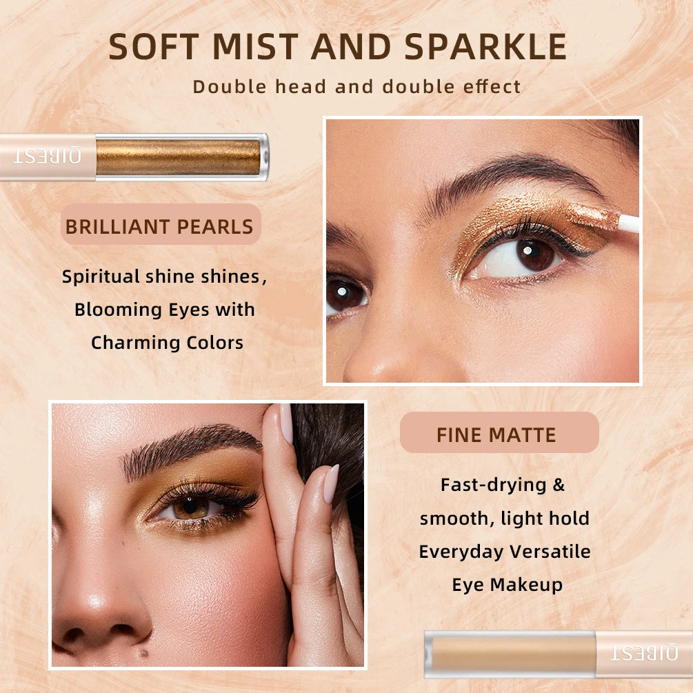 Waterproof Eyeshadow Glitter Matte Pencil Makeup
