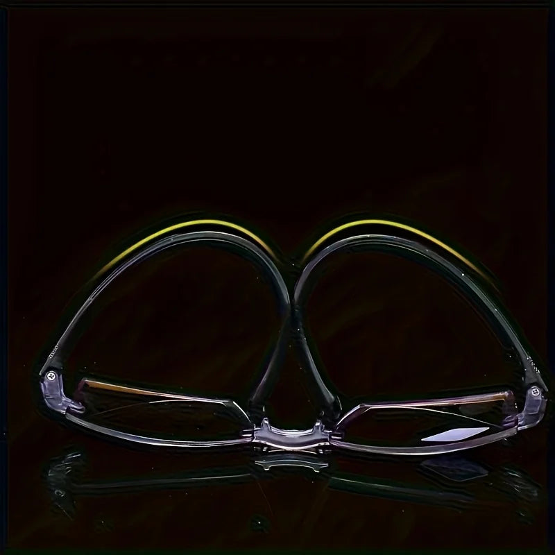 9-Pack Unisex Rectangle Rimless Reading Glasses