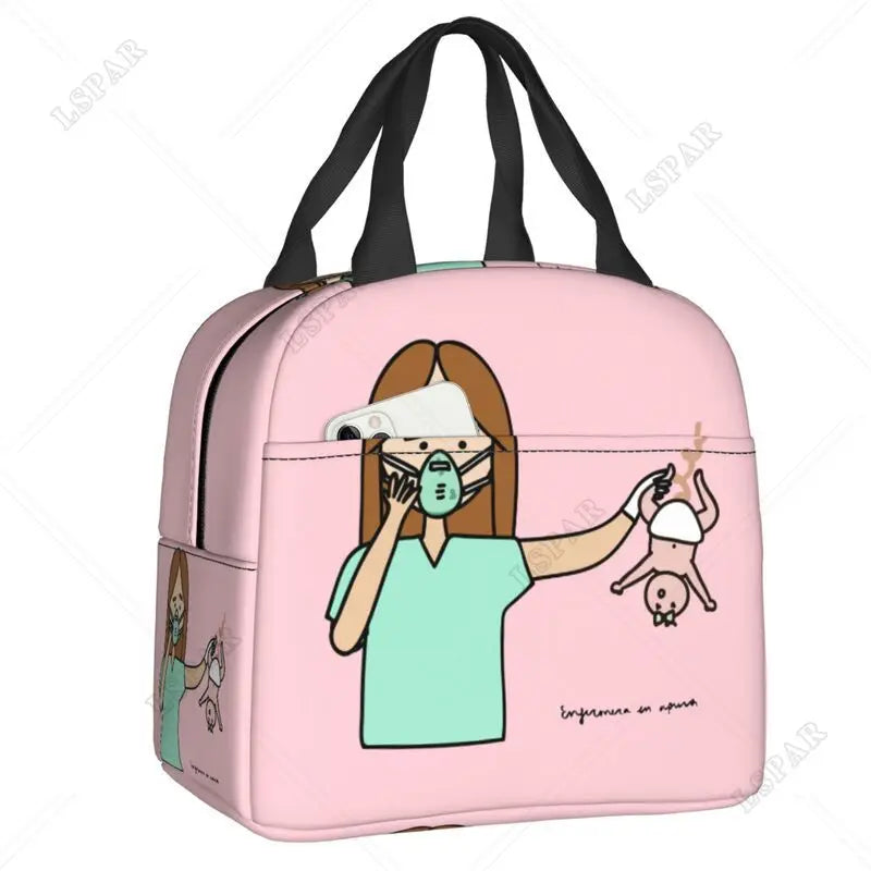 Thermal Insulated Women Lunch Bag