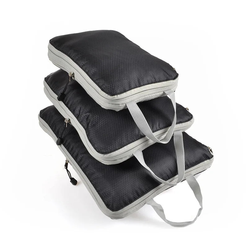 Foldable Compressible Waterproof Travel Storage Organizer Nylon Bags