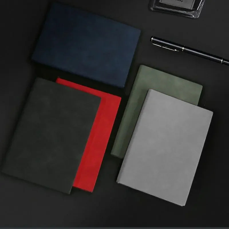 A5 A6 Notebook Leather Office Journal Diary Notepad