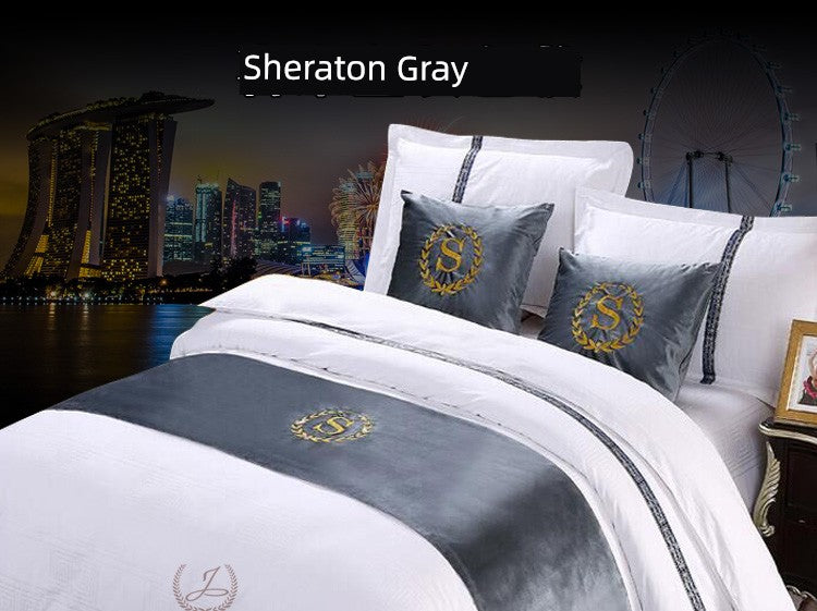 Luxury Hotel High End Bedding Spread Cover