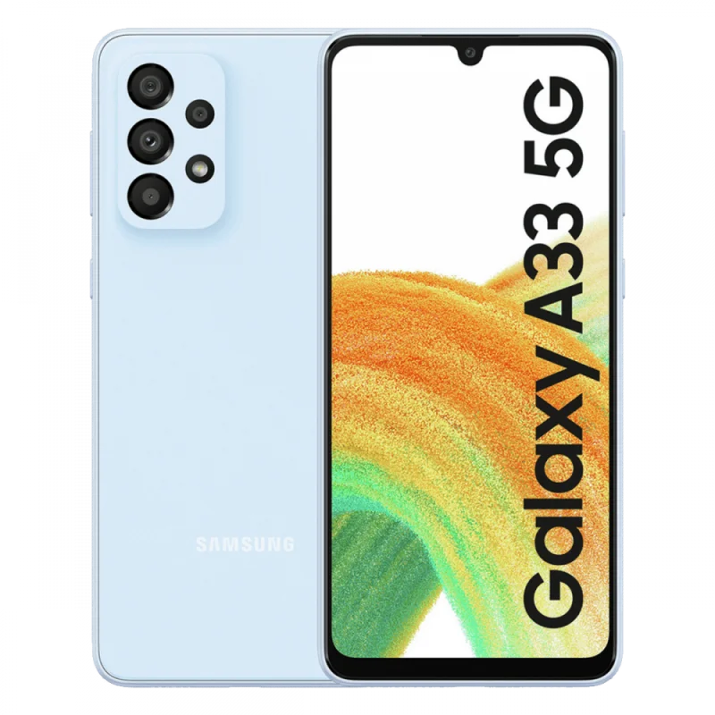 Samsung Galaxy A33 5G A336B A336B/DS 6.4" 6GB RAM 128GB ROM NFC Exynos 1280 Octa Core Original Unlocked Cell Phone