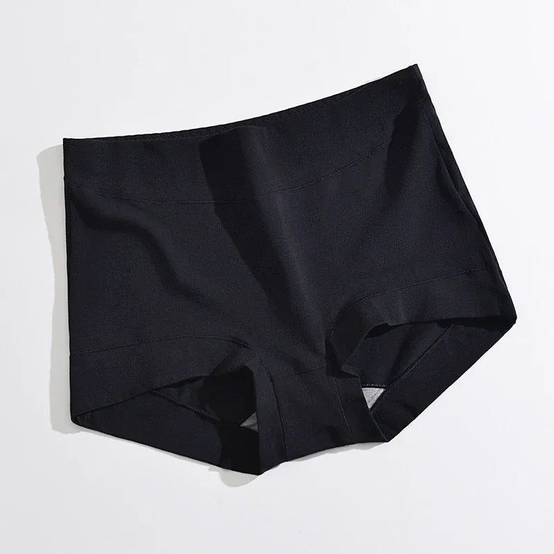 Seamless Shorts High-Rise Panties for Women