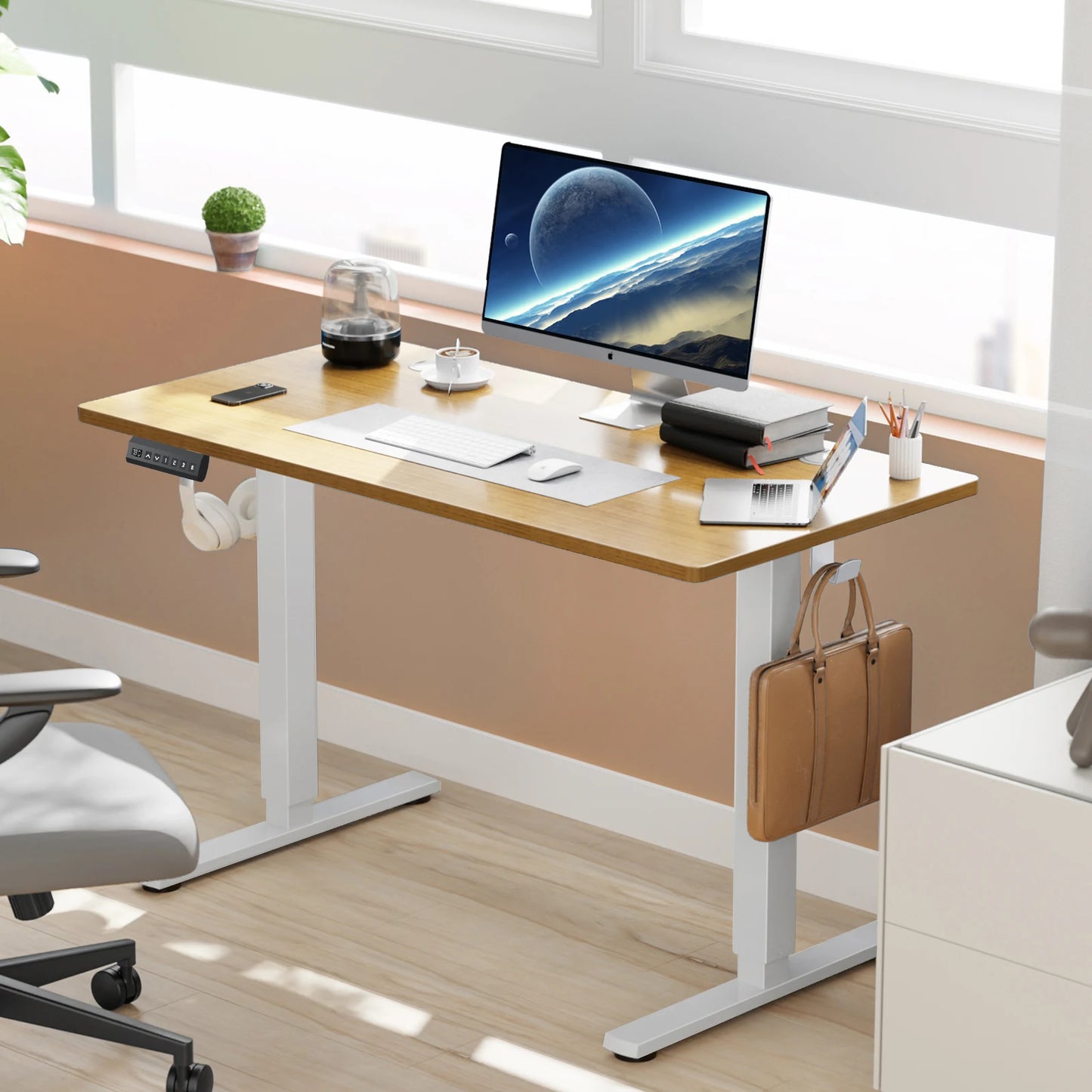 Electric Standing Desk Height Adjustable 40x24 Inch