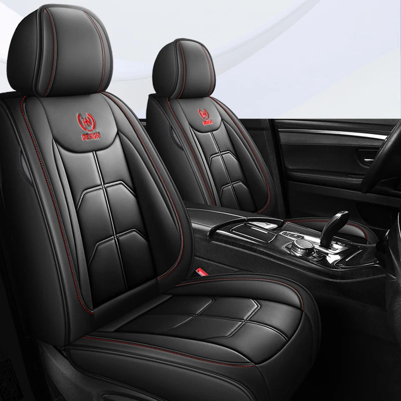 1 PC universal PU leather car seat cover for HYUNDAI Solaris Sonata Creta Encino Elantra ix25 ix35 Kona interior Accessories