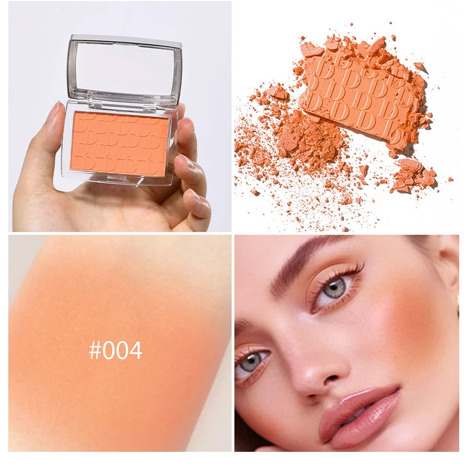 Soft Blusher Matte Natural Cheek Brighten Face Makeup