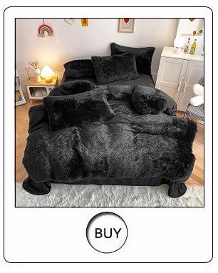 Luxury Three-line Embroidery Solid Color 1000TC Egyptian Cotton Bedding Set Duvet Cover Bed Sheet/Fitted Sheet Pillowcases 4Pcs