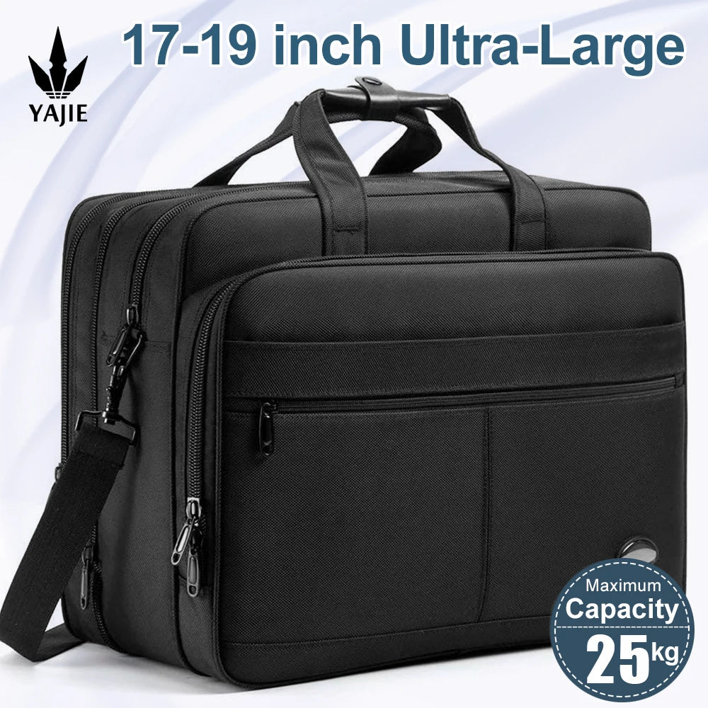 Large Capacity Business Briefcase in three sizes 15.6 inch, 17 inch & 19 inches
