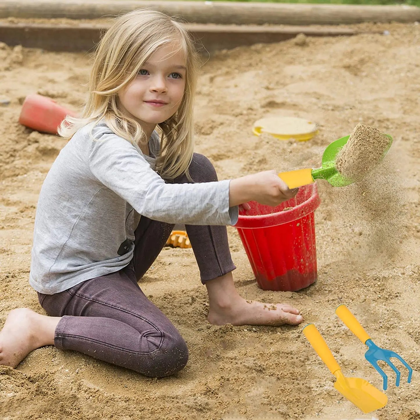 Kids Candy Color Garden Tools