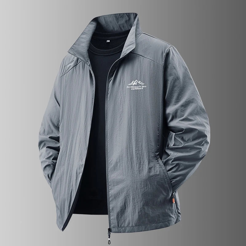 Men's Summer Ice Silk Ultra-Light Thin Jacket Breathable