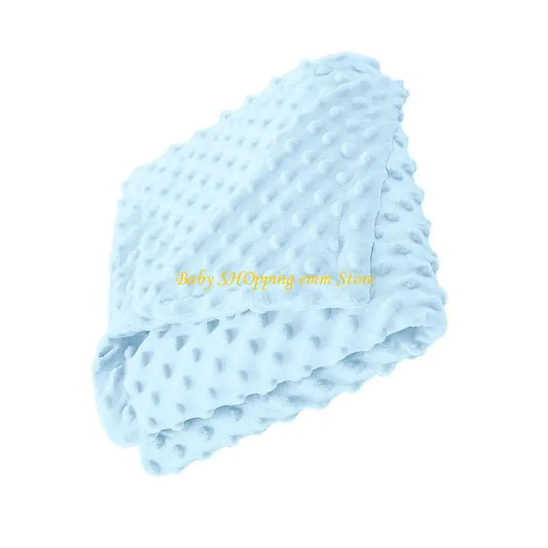 Baby Blanket Dotted Pattern Double Sided for Toddlers & Infants