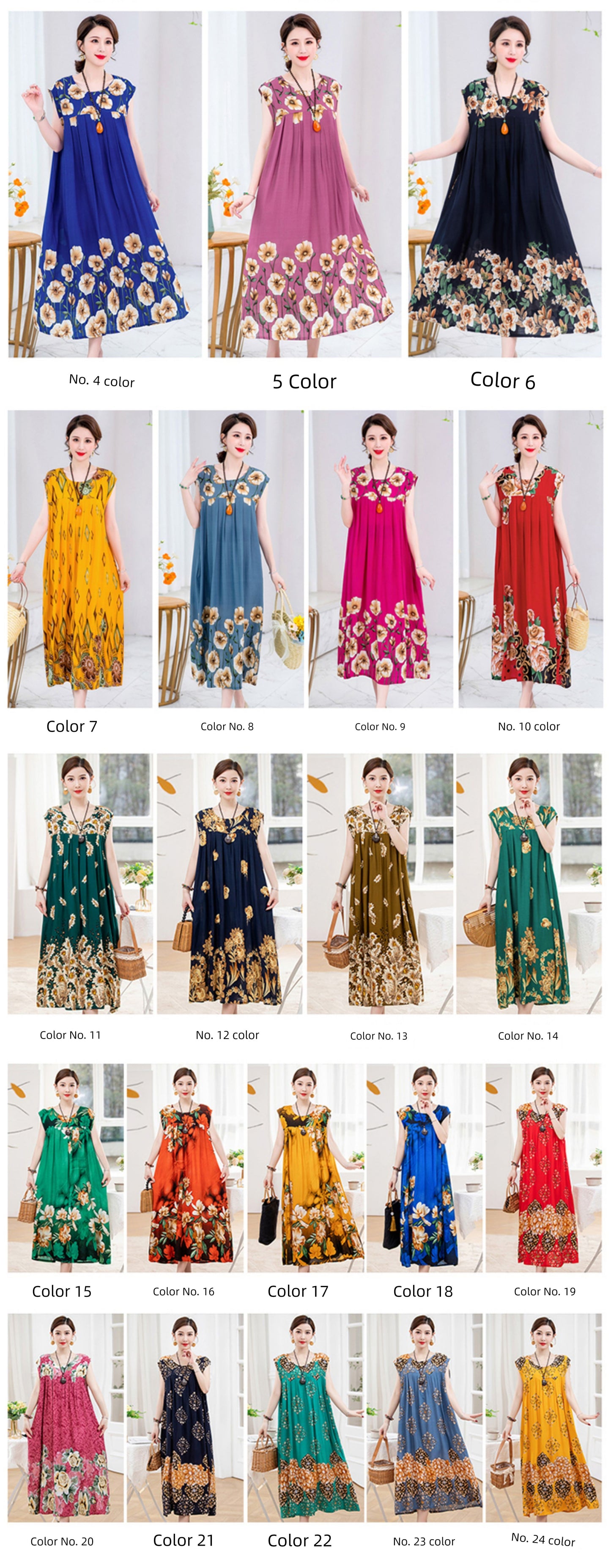 Summer Pure Cotton Stylish Extra Large Size 110.00kg Dress or Sleepwear