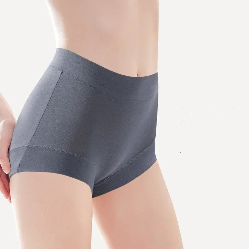 Seamless Shorts High-Rise Panties for Women