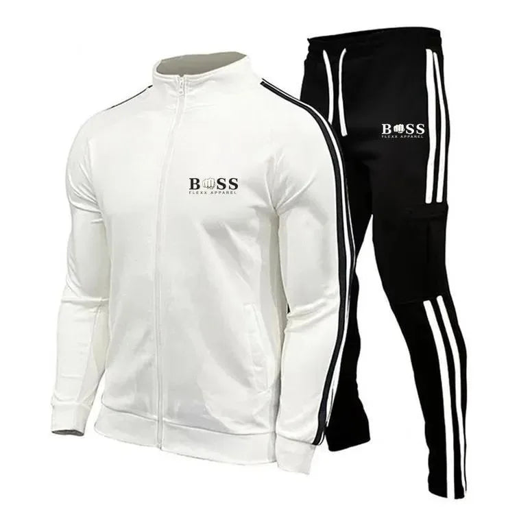 Men's Sport Casual Sweatshirt & Pant two-piece set