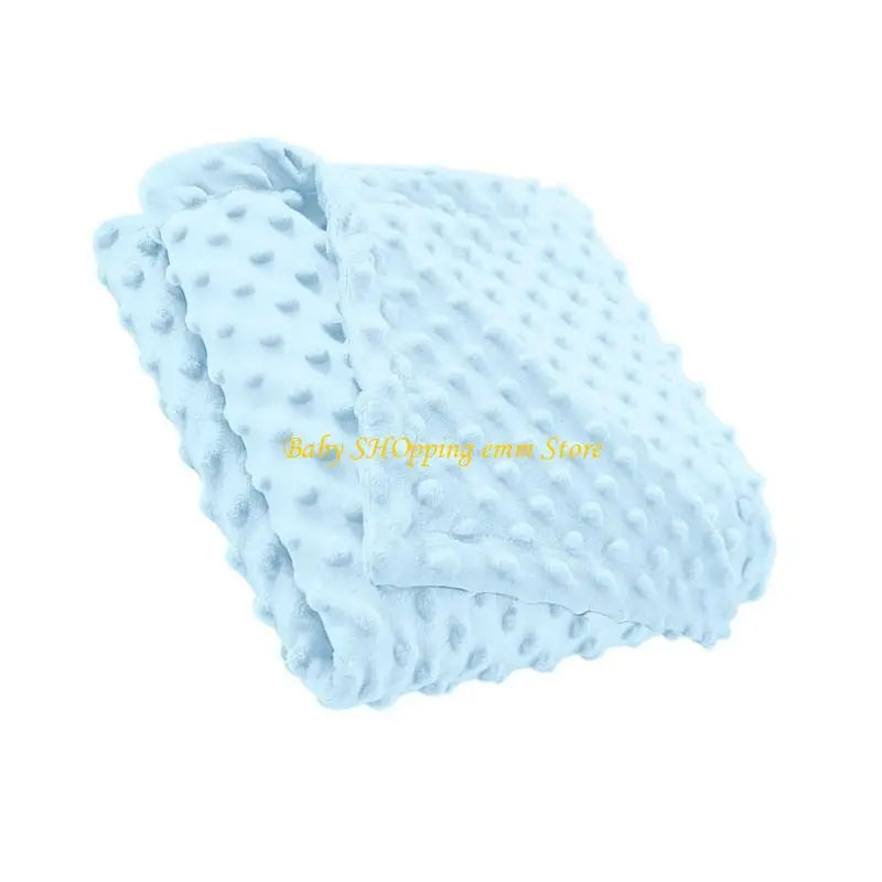 Baby Blanket Dotted Pattern Double Sided for Toddlers & Infants
