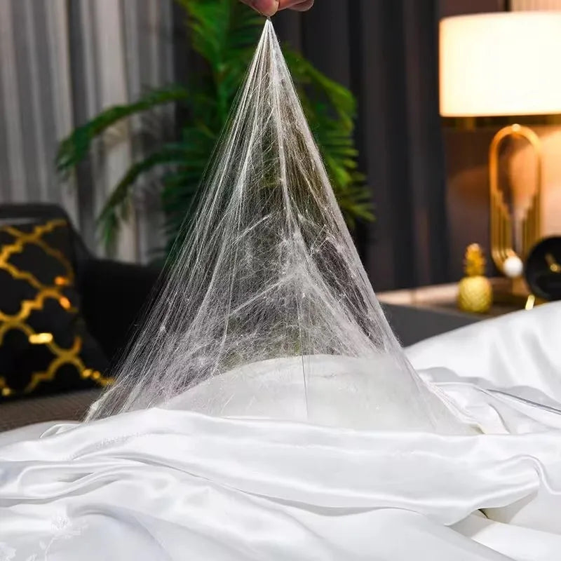100% Mulberry silk with warm thickened quilt core 5kg winter comforter cotton cover spring autumn home quilt luxury blanket