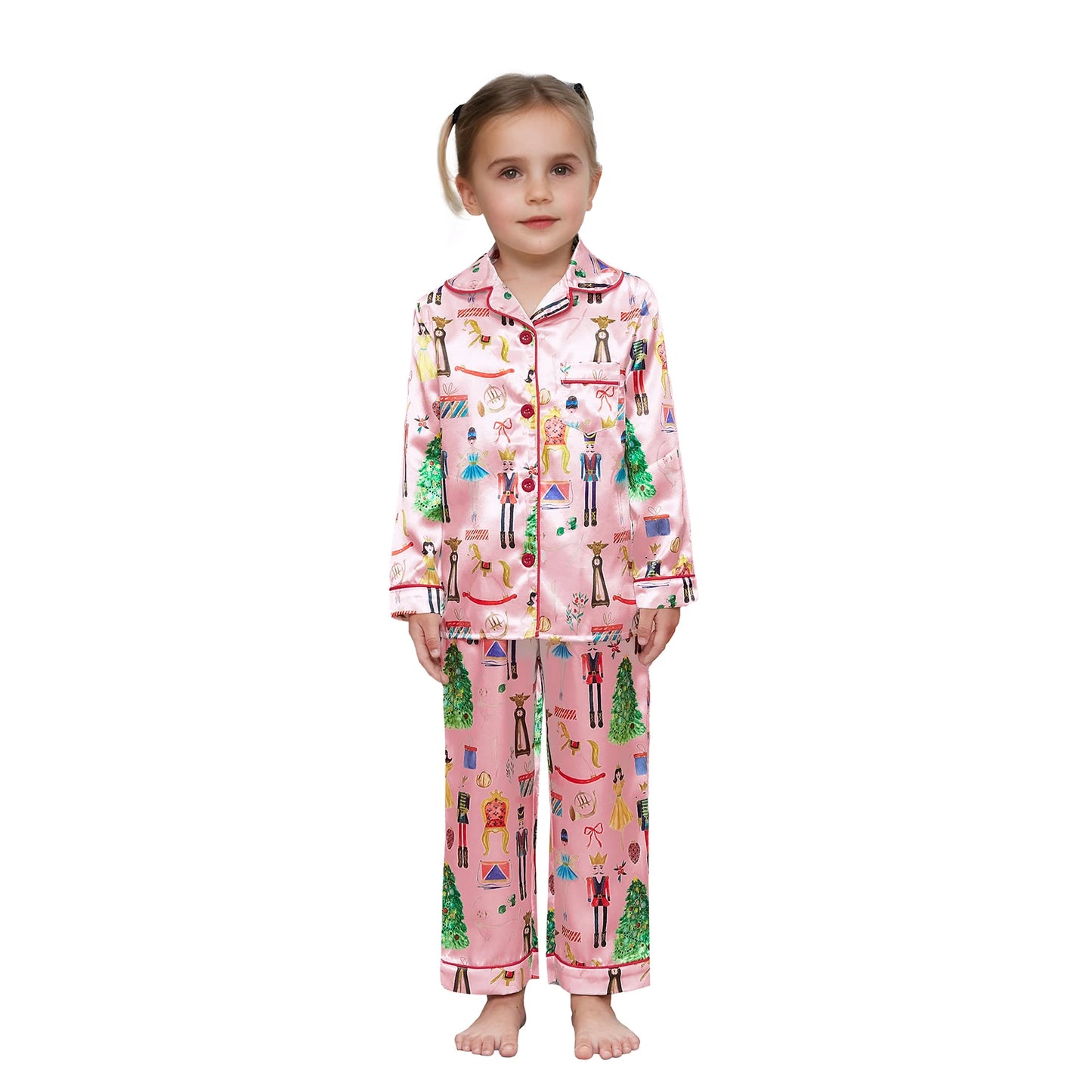 Matching Christmas Pajamas Set for Family Mommy and Kids