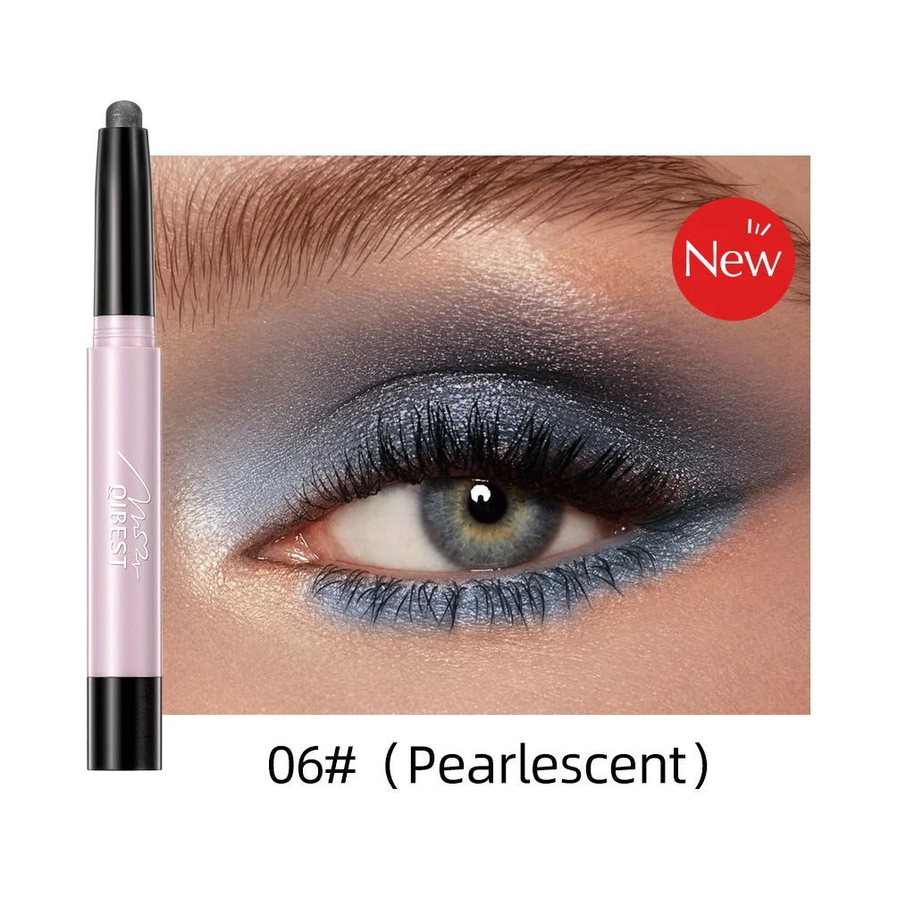 Eyeshadow Pencil Waterproof Glitter Matte Nude