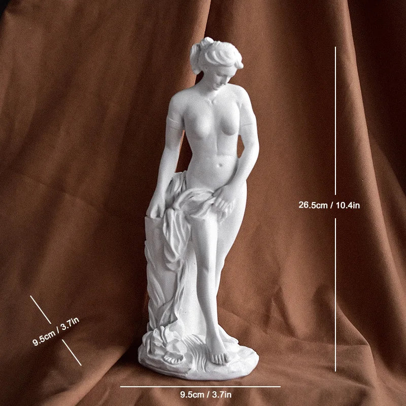 Aphrodite Greek Goddess Sculpture Statue Figurine Office Bookcase Living Room Home Decor