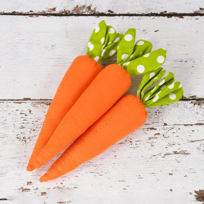 1/5pcs Easter Spring Carrot Ornaments