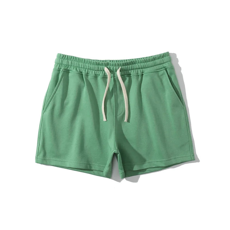 Cotton Running Shorts For Men Gym Fitness Home Casual Sport Underwear Yoga Workout Training Loose Boxers Super Short Pants Sweat