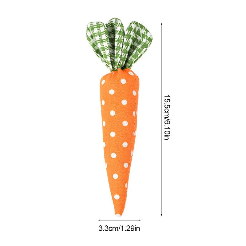1/5pcs Easter Spring Carrot Ornaments
