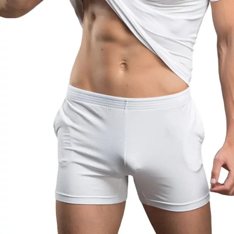 Superbody Breathable Men's Underwear Boxer Shorts Men Pajamas Soft Comfortable Shorts Men Boxers Lounge Sleep Wear